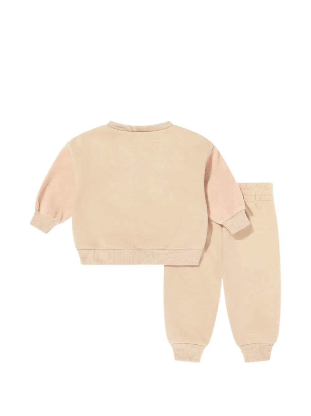 Nike Kids Trainingspak met logoprint Beige