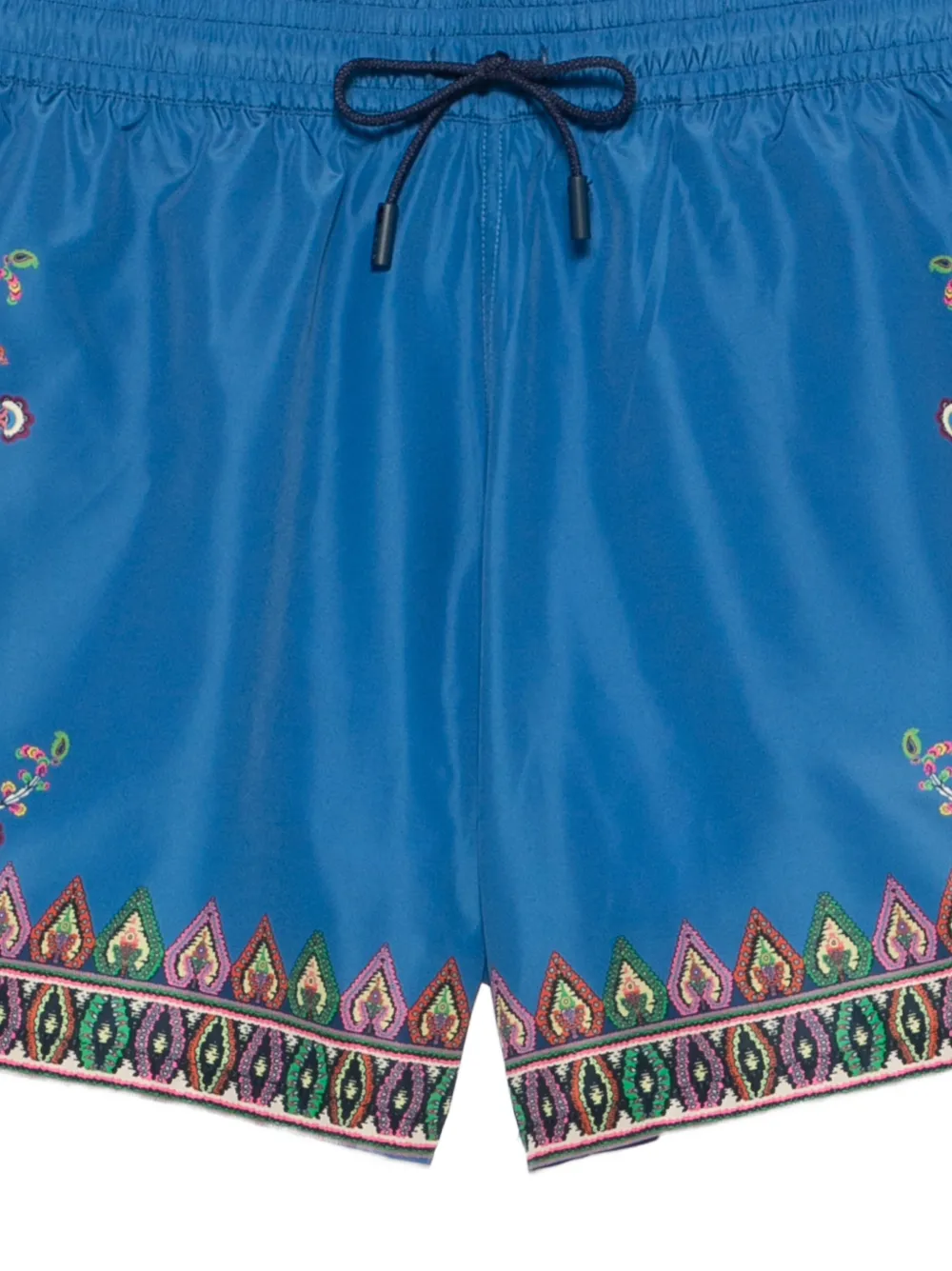 ETRO Zwembroek met paisley-print Blauw