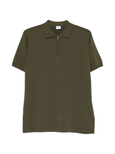 ASPESI zip-neck knit polo shirt