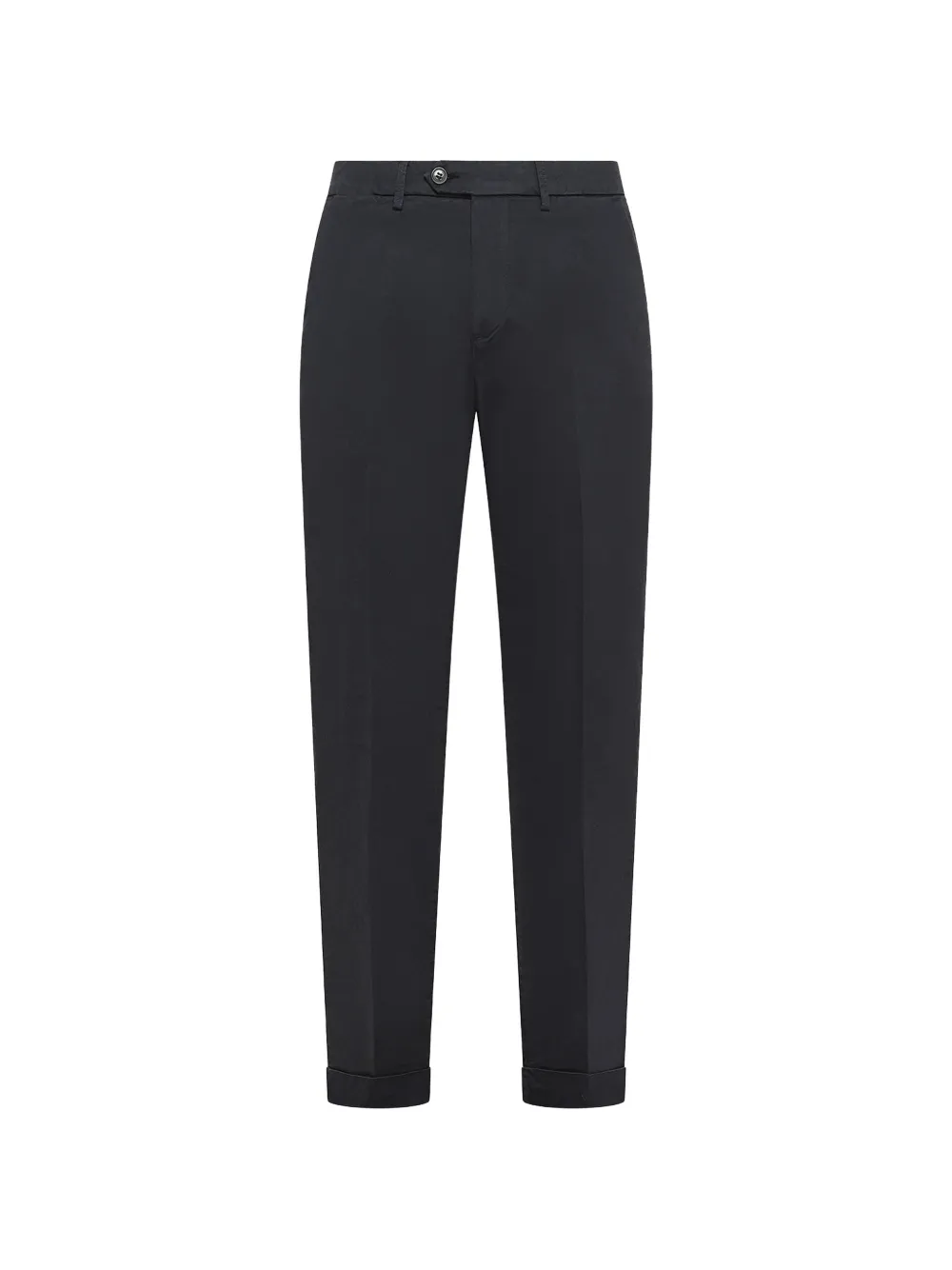 Seventy cuffed trousers - Blu