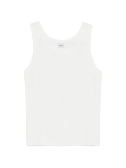 ASPESI débardeur en maille à col ras du cou