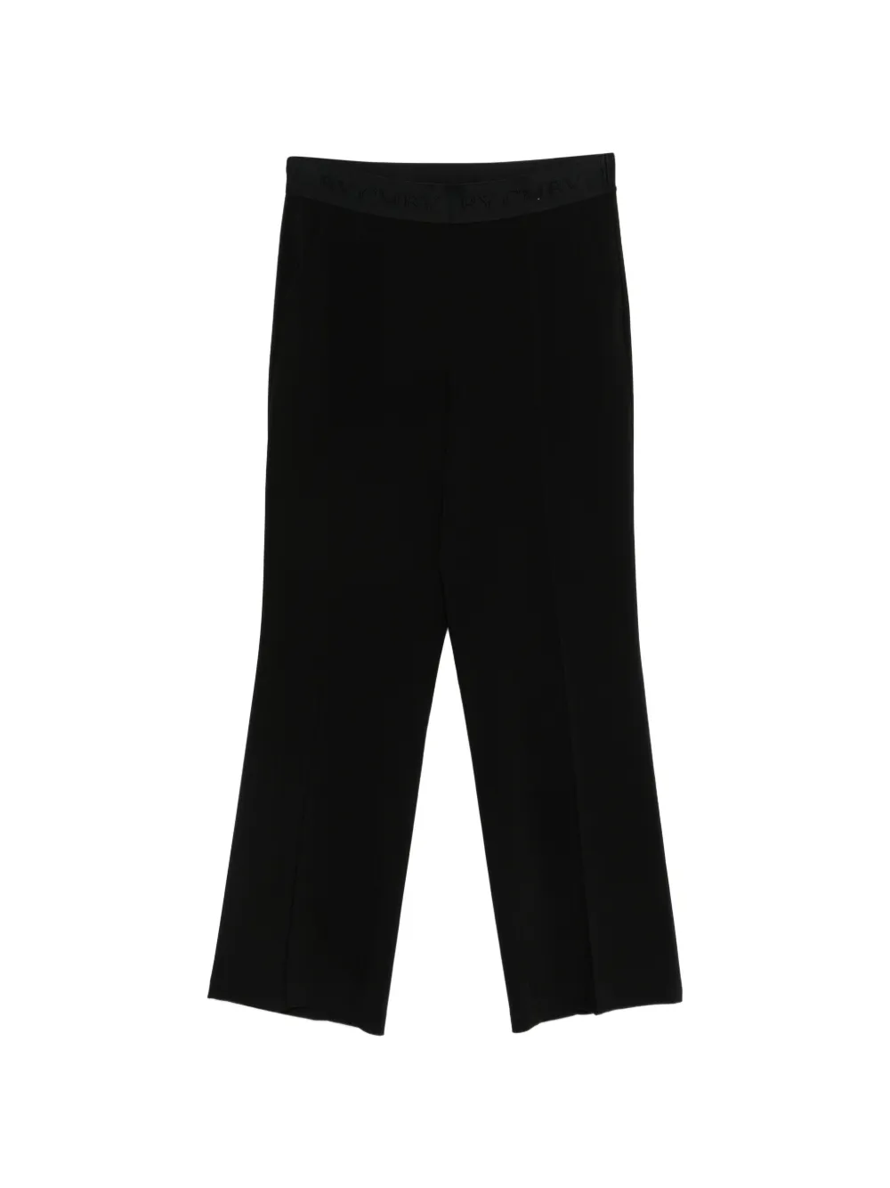 Cambio Ava logo-waistband trousers - Nero