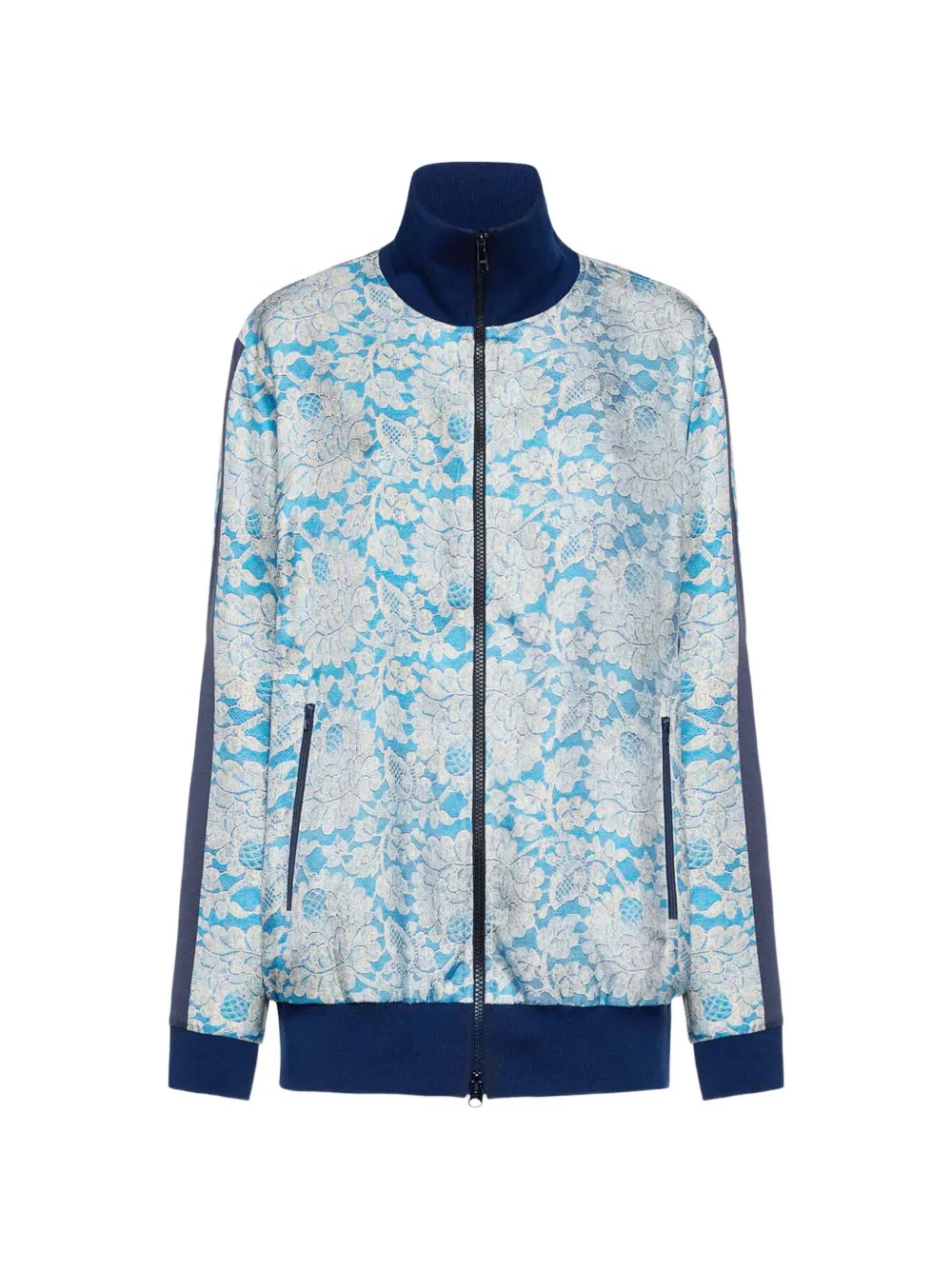 Pierre-Louis Mascia floral brocade fancy jacket - Blu