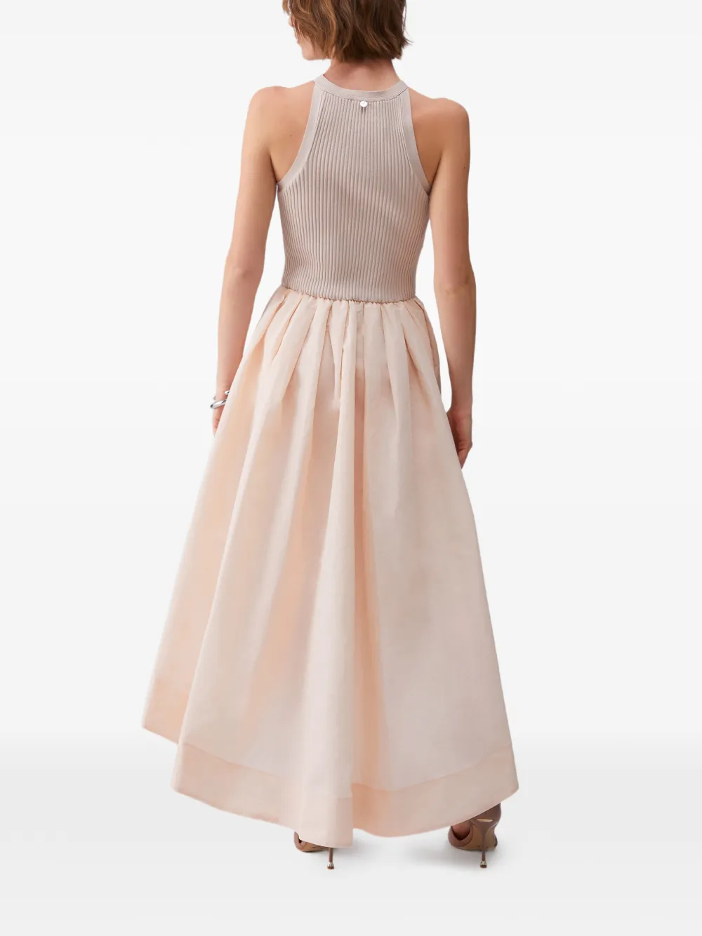 Asymmetrical Belted Dress