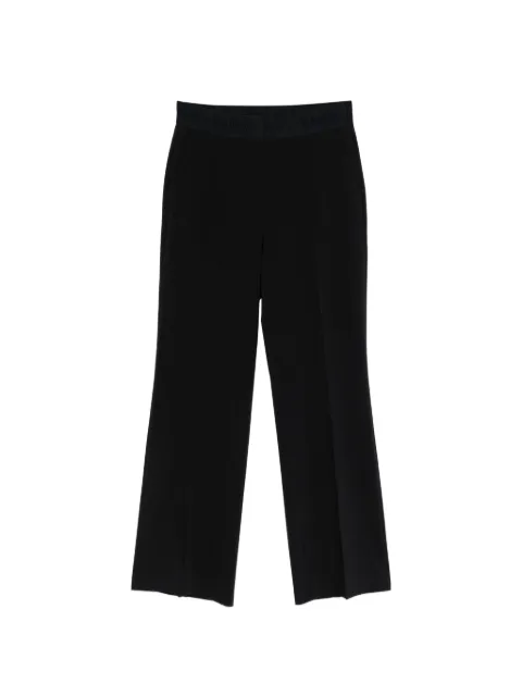 Cambio Ava logo-waistband trousers