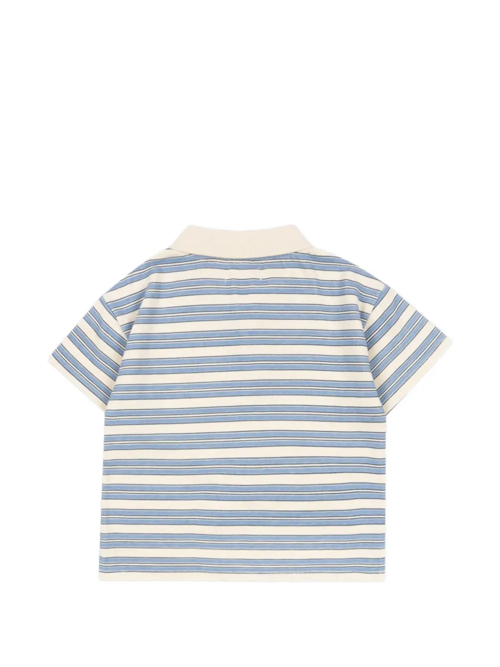 Striped Clover Polo Shirt