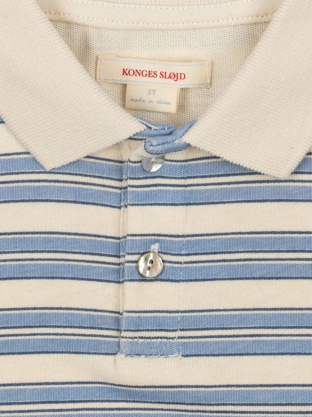 Striped Clover Polo Shirt
