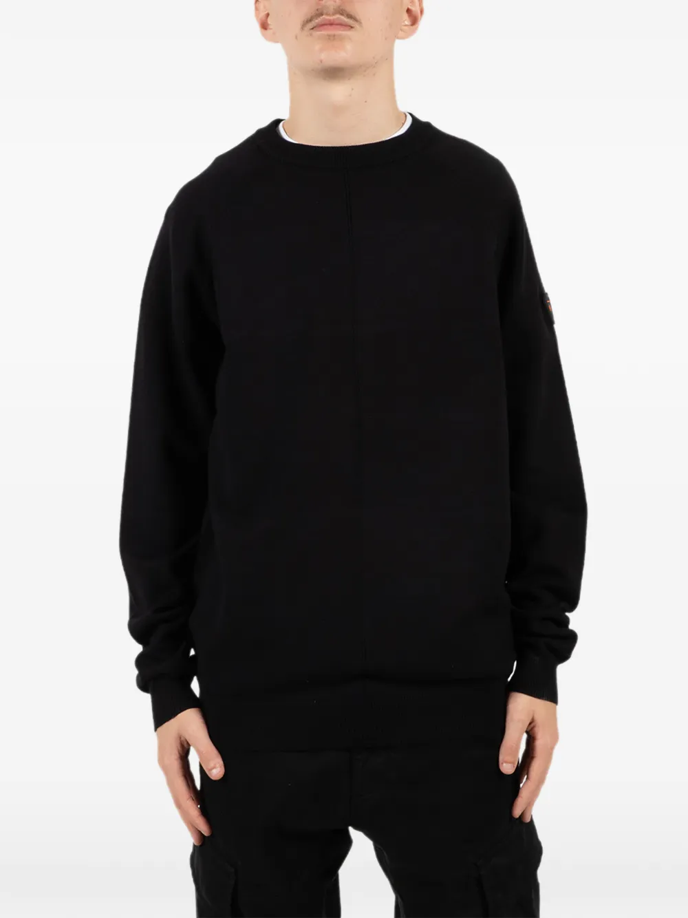 GERTRUDE Alain crew-neck sweater - Nero