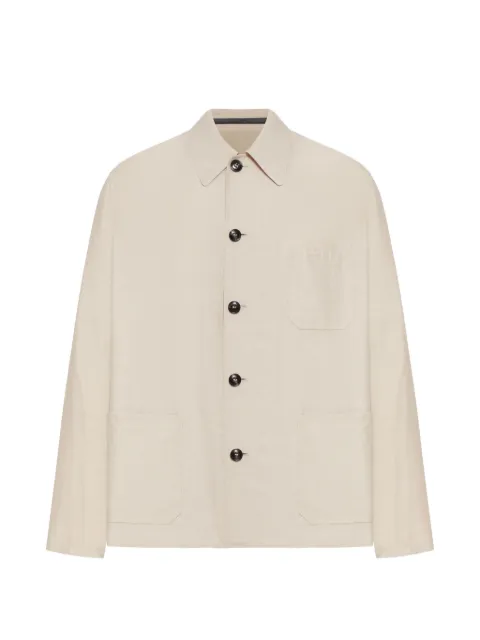 Giorgio Armani buttoned chest-pocket overshirt