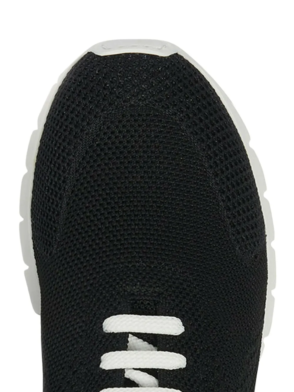 Kiton logo-motif sneakers Zwart