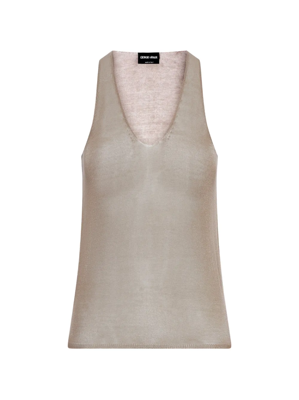 Giorgio Armani sleeveless top - Toni neutri