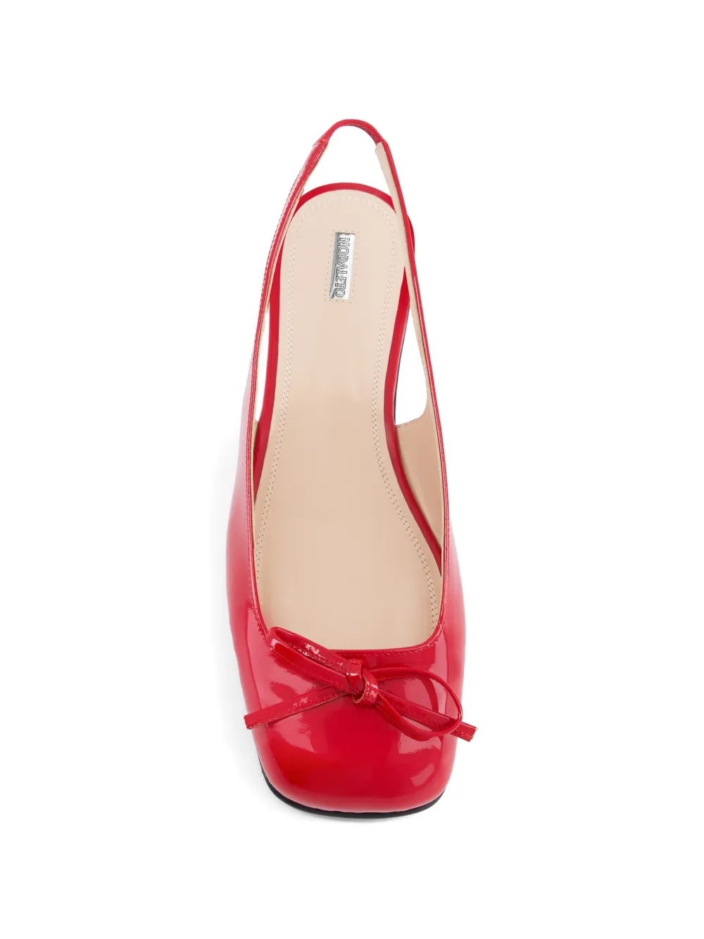 Nodaleto Bulle Node SB ballerina's met strik Rood