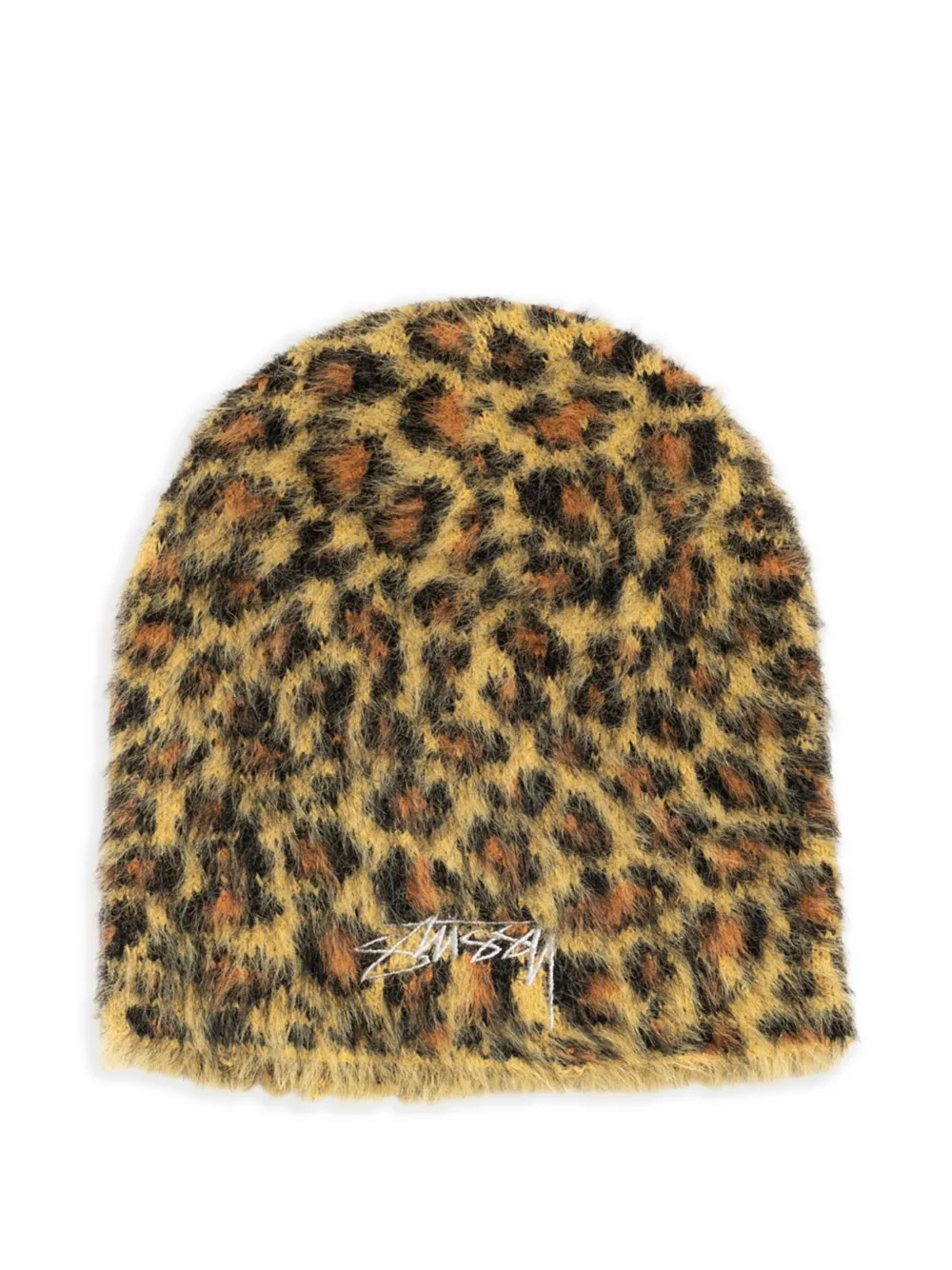 Stüssy Berretto leopardato - Marrone