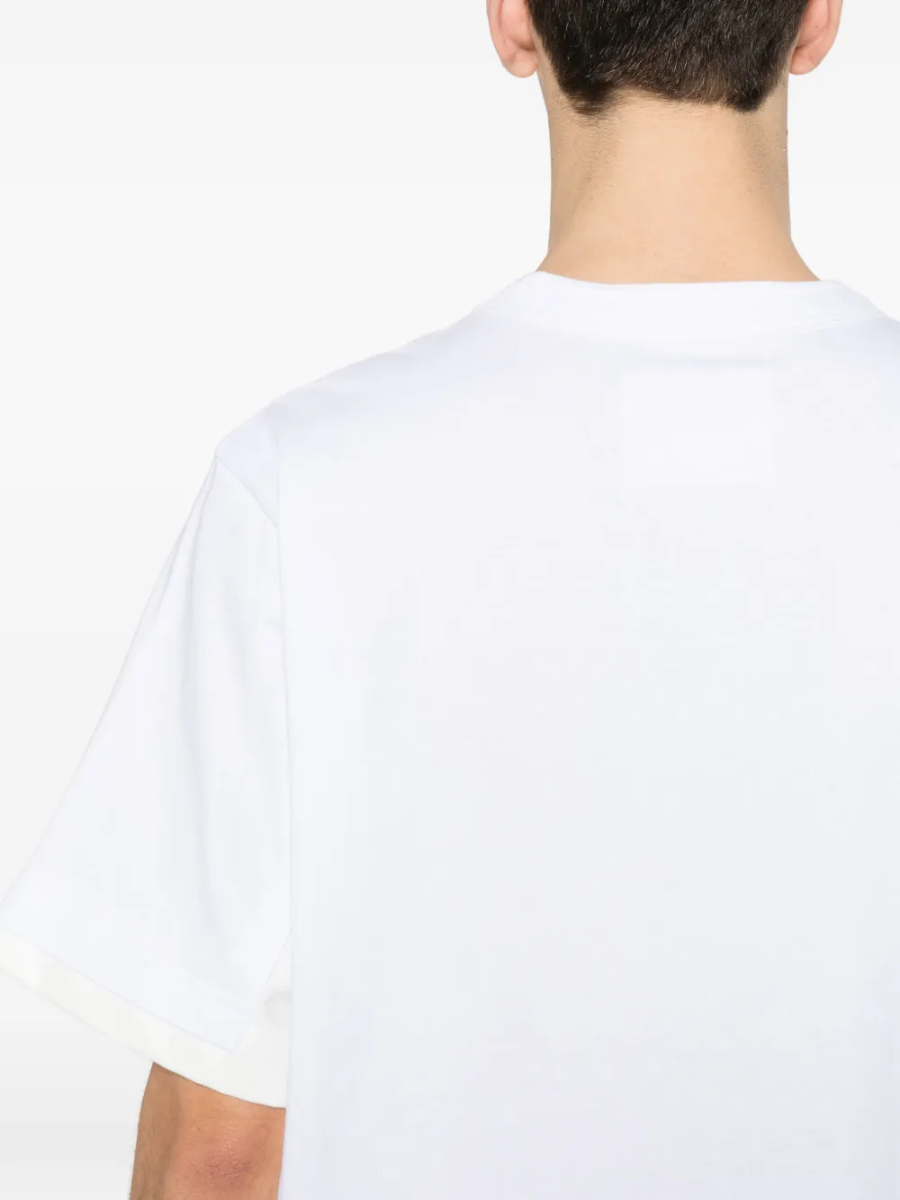 sacai T-shirt met zakdetail Wit