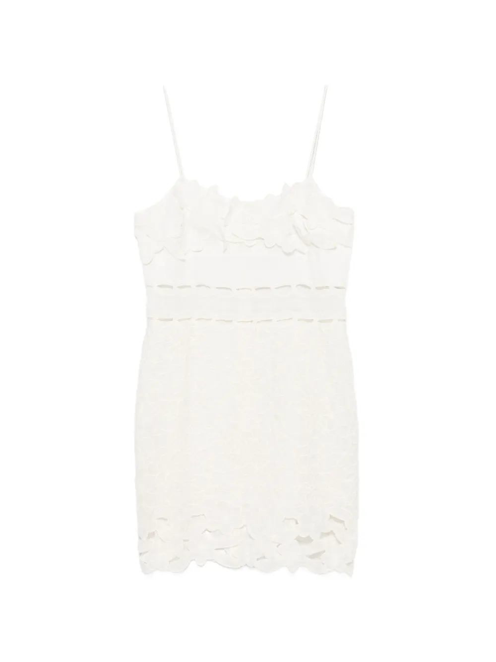 ISABEL MARANT Reola guipure-lace mini dress - Bianco