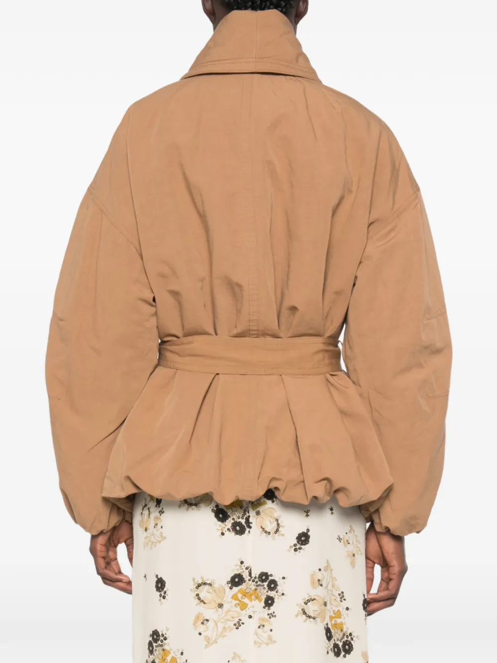 ISABEL MARANT Volinda jack met ceintuur Bruin