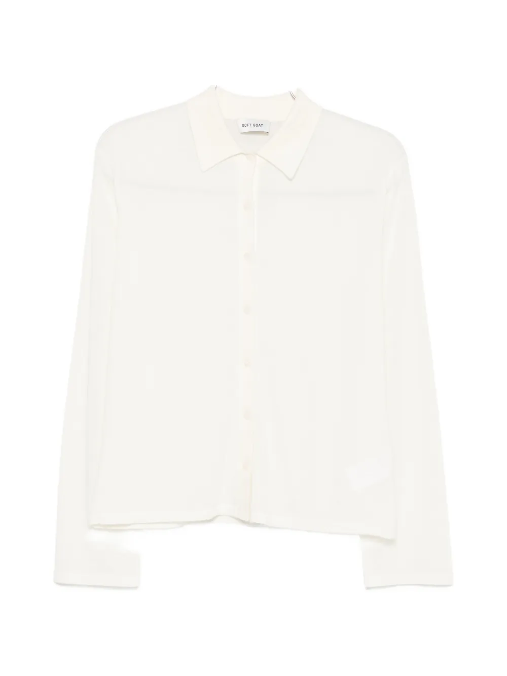 Soft Goat Featherlight shirt - Toni neutri