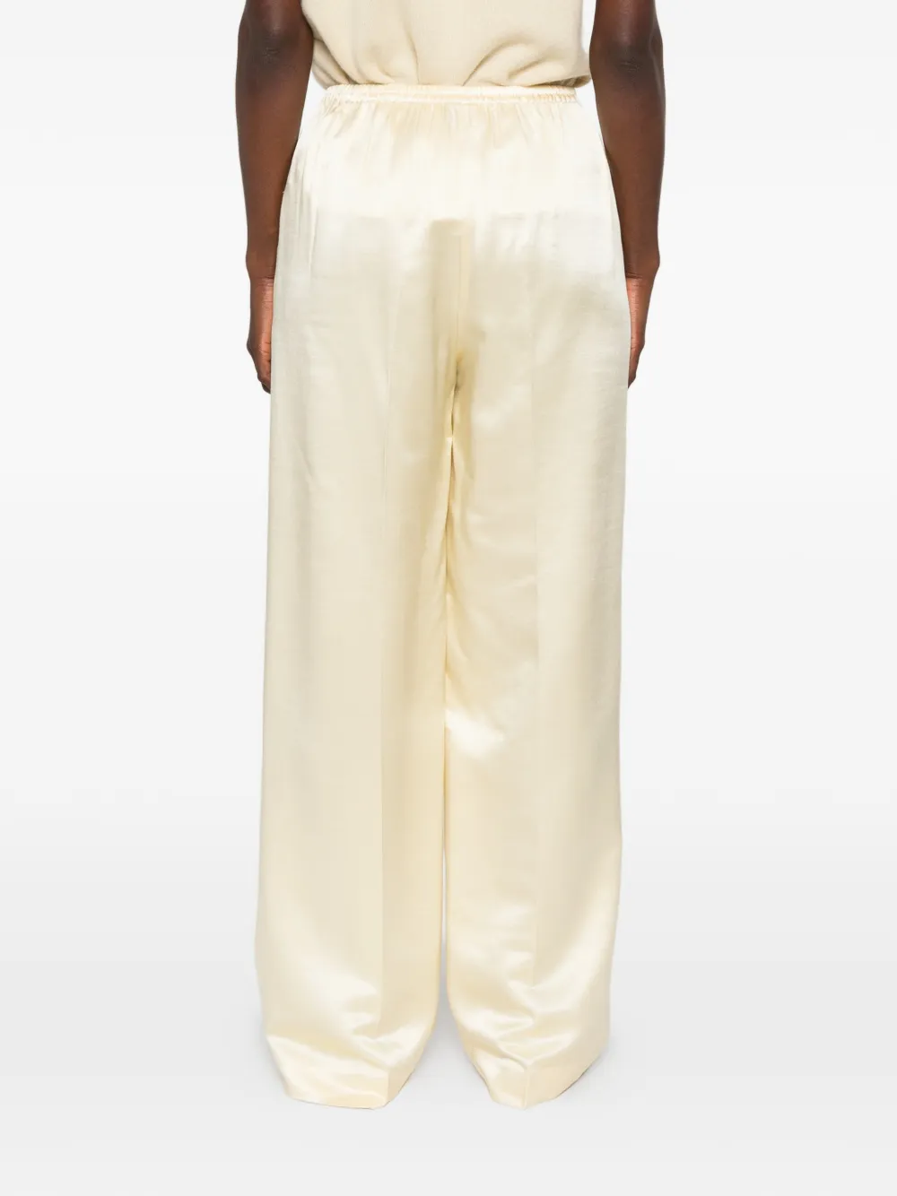 Soft Goat wide-leg silk-blend trousers from Soft Goat