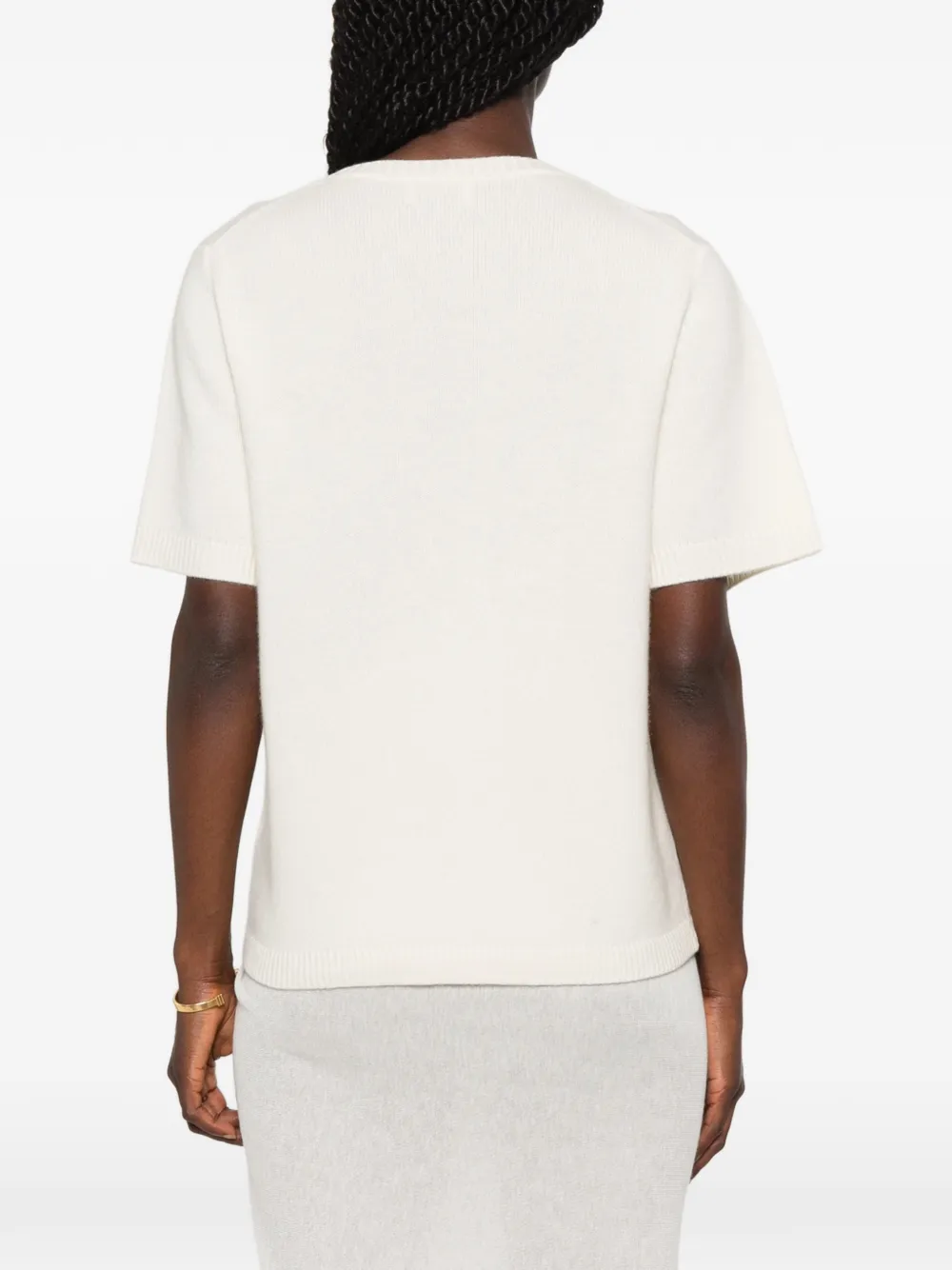 Soft Goat Oversized trui Beige