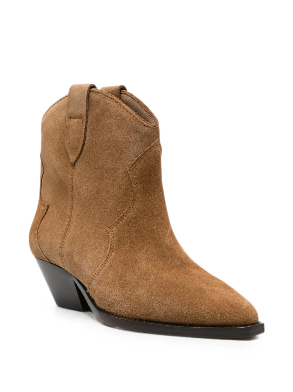ISABEL MARANT suede ankle boots Bruin