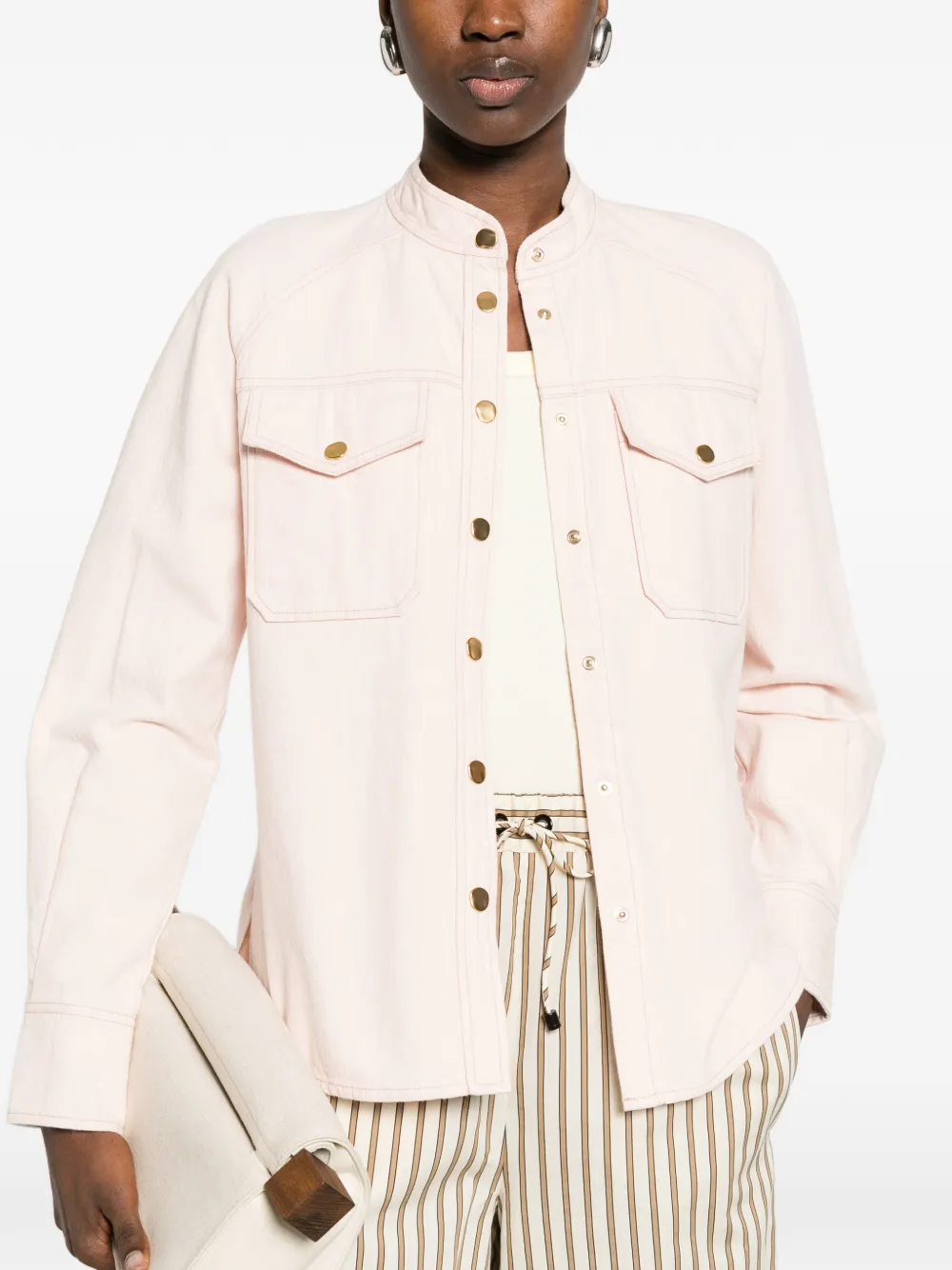 Forte Spijkershirt Roze