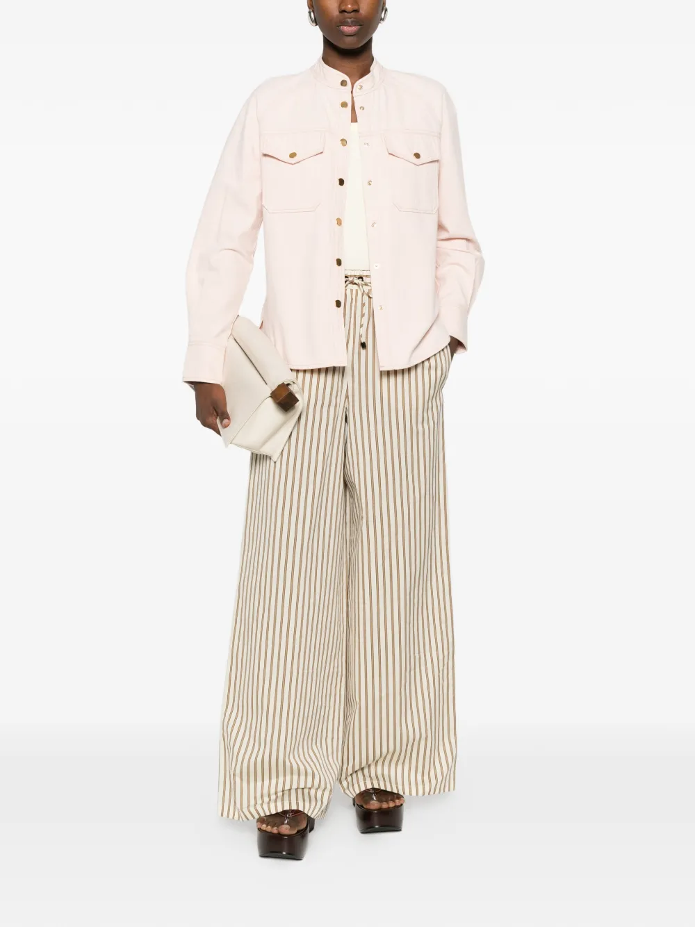  Forte Forte Denim Shirt - Pink 