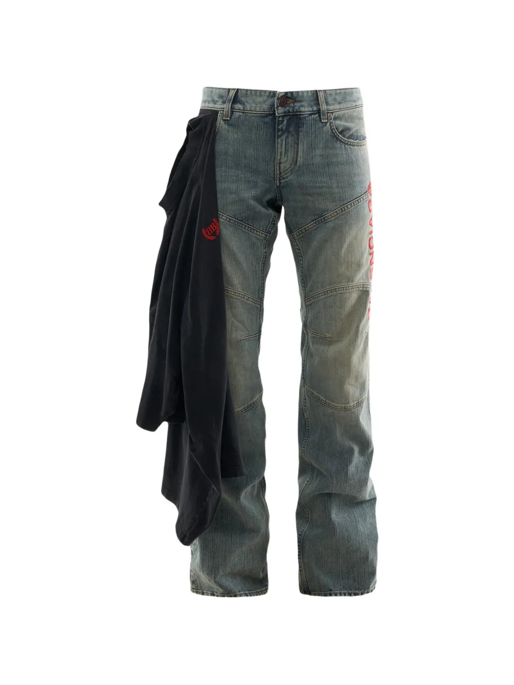 Balenciaga Jeans a vita bassa - Blu