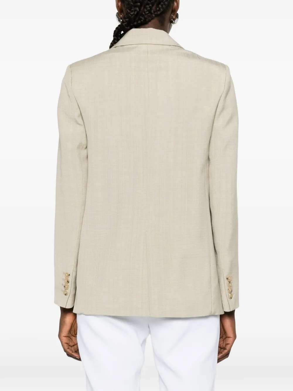 Forte Blazer met klepzak Beige