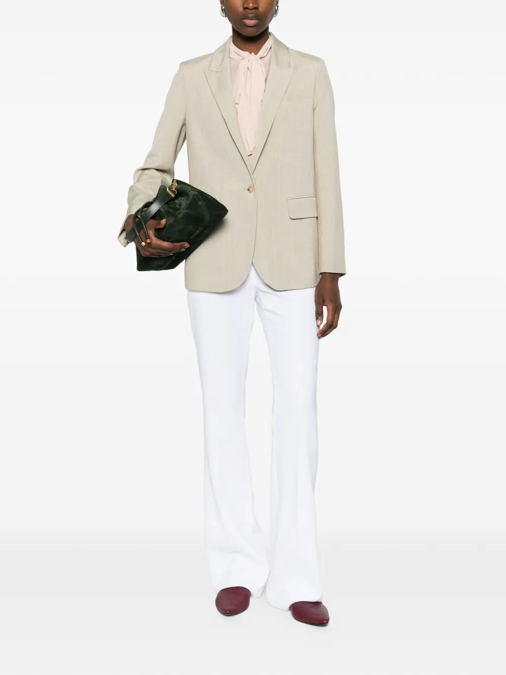  Forte Forte Flap-pocket Blazer - Neutrals 