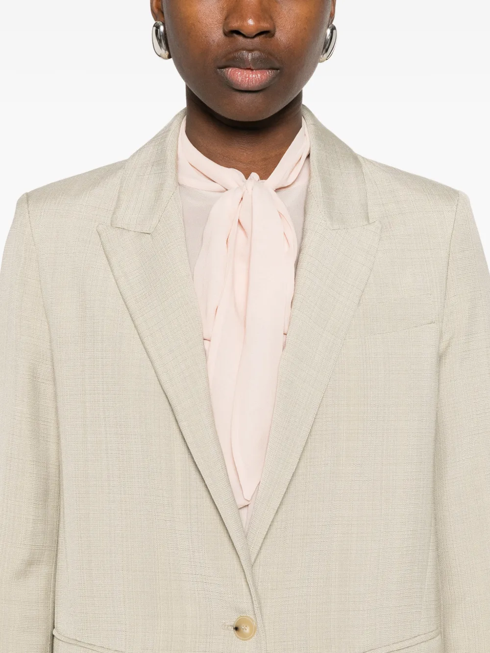 Forte Blazer met klepzak Beige