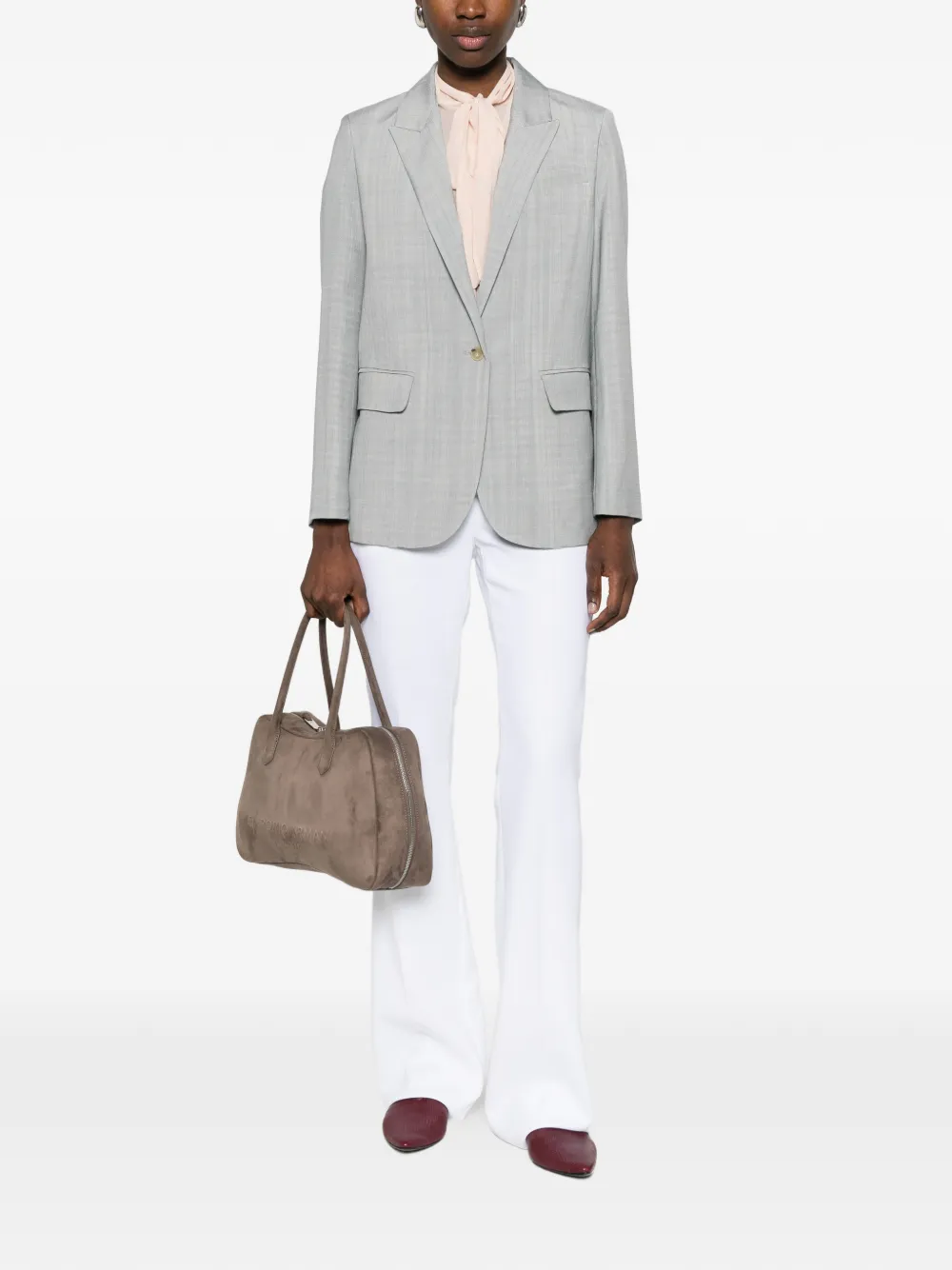  Forte Forte Single-breasted Blazer - Grey 