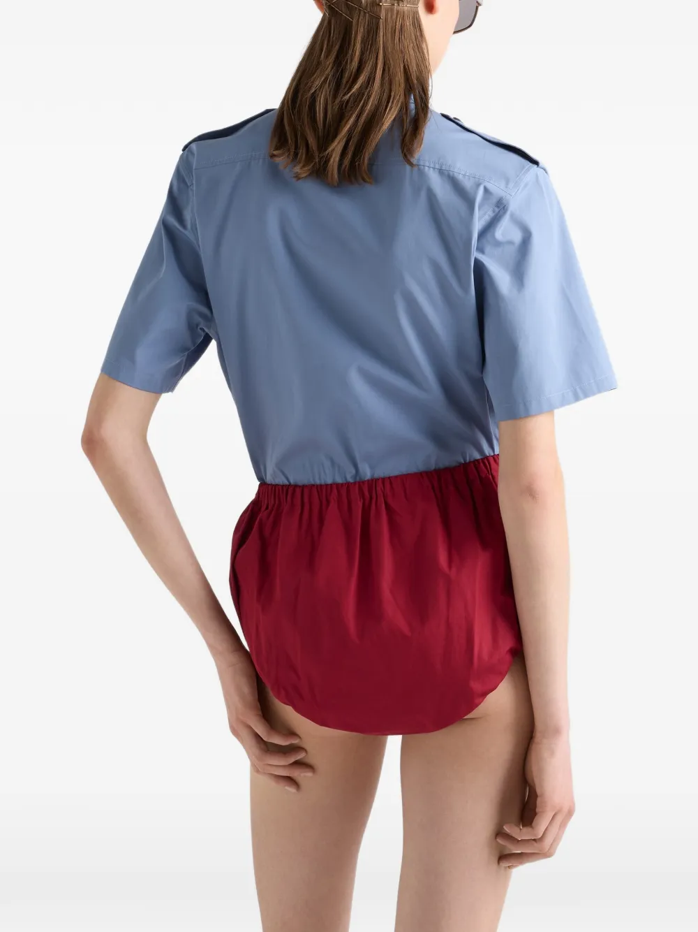 Prada Katoenen overhemd Blauw