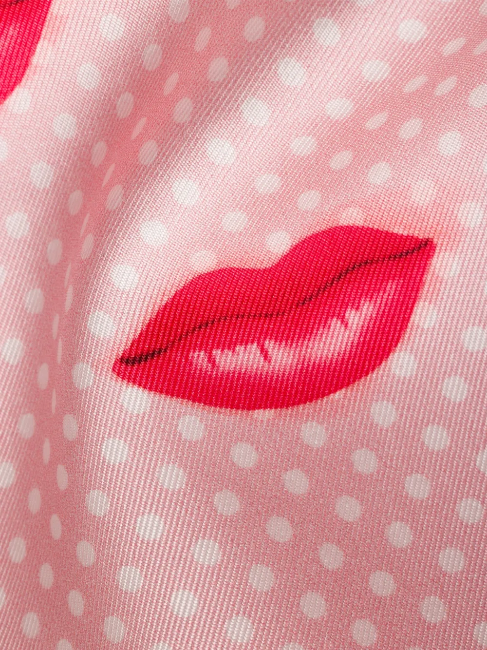 Prada Zijden twill sjaal met print 90 x 90 cm Roze