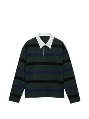 Moncler ロングスリーブ ポロシャツ | ブルー | FARFETCH JP