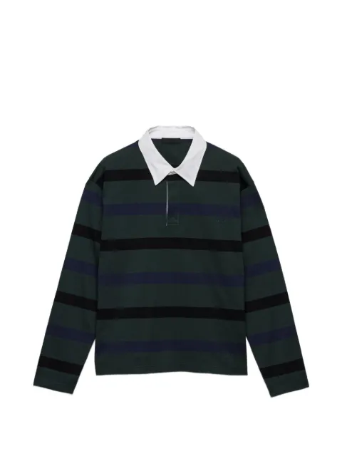 Prada playera tipo polo manga larga