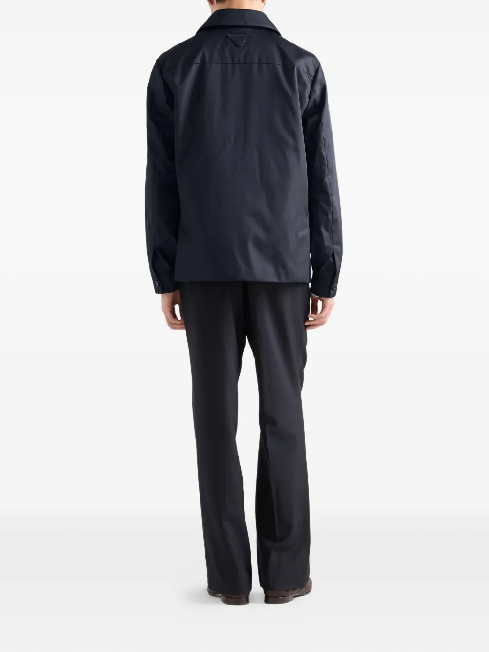  Prada Re-nylon Blouson Jacket - Blue 