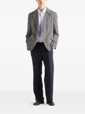 Prada（プラダ）メンズ テーラードジャケット ブレザー - FARFETCH