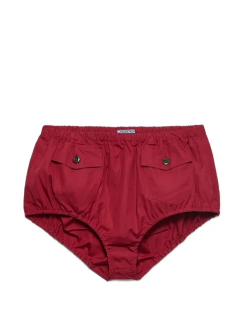 Prada poplin shorts