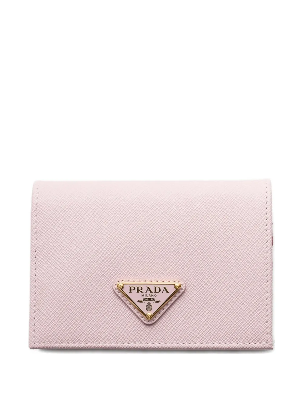 Prada small saffiano leather wallet - Rosa
