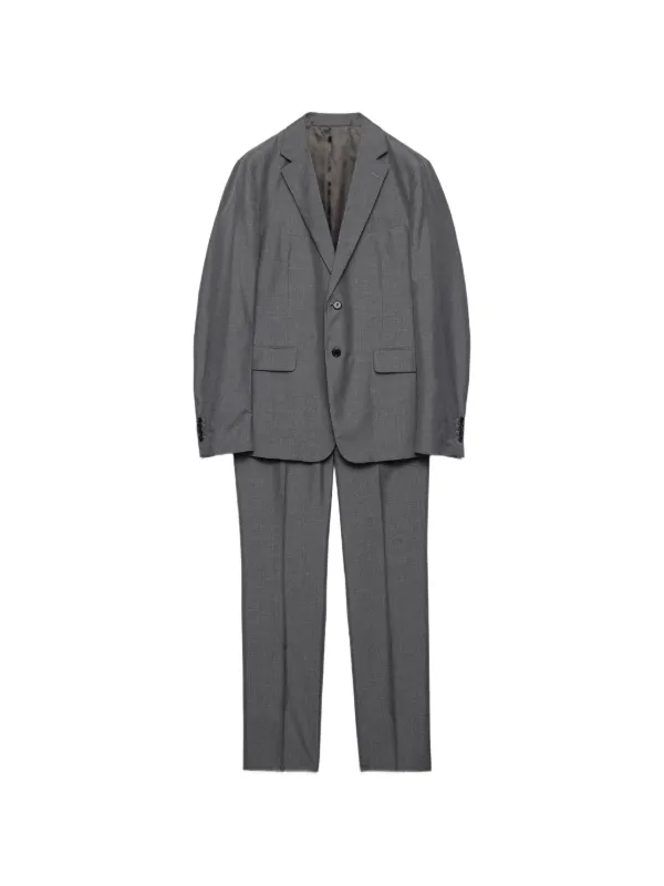 本日最終日！【美品】PRADA ダークグレー シングルボタン スーツ おまけ付き 33988475_64889170_600.jpg