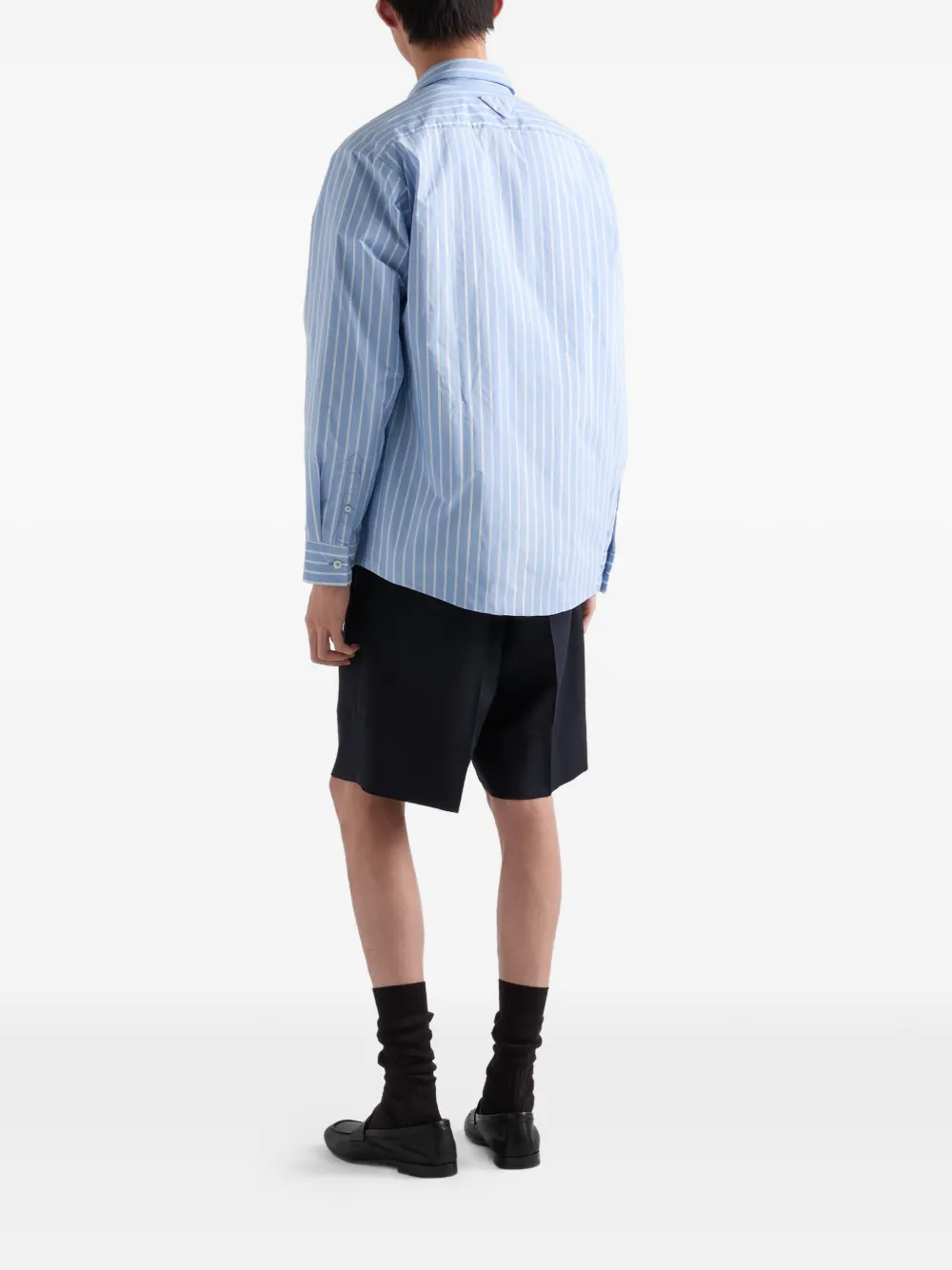  Prada Re-nylon Shirt - Blue 