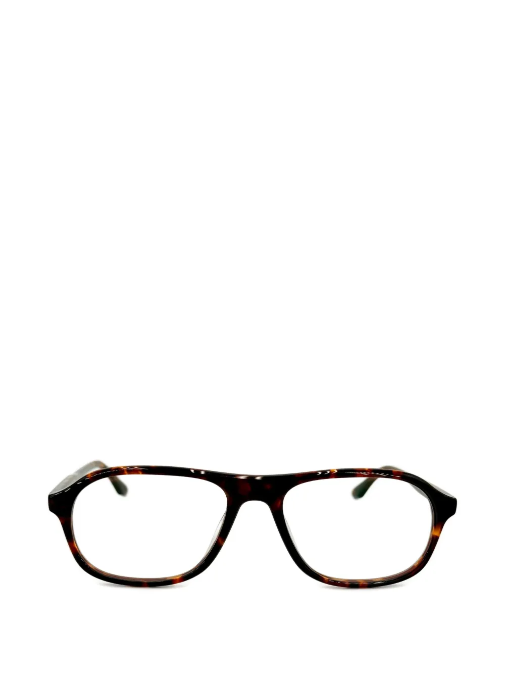 Peter And May Paul browline glasses - Marrone
