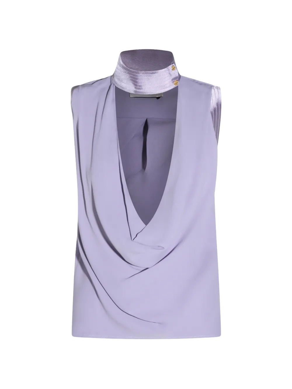Elisabetta Franchi collar top - Viola