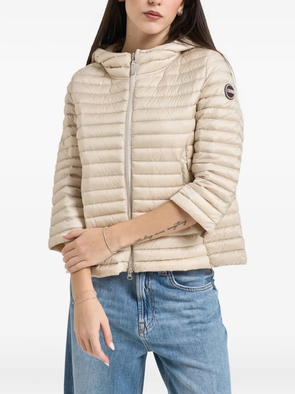 Colmar hooded quilted jacket - Toni neutri