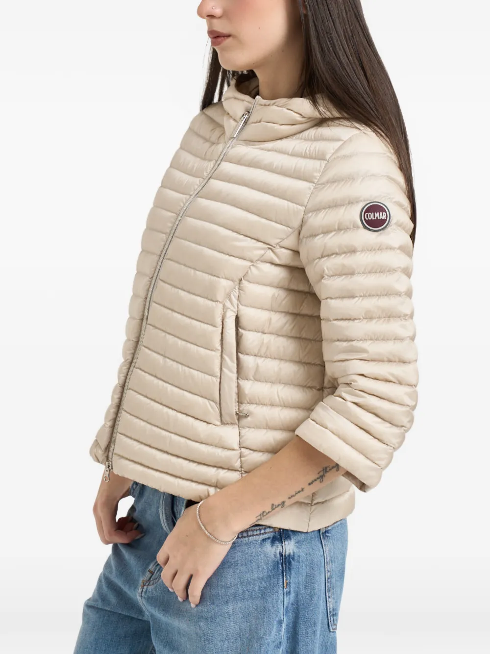 Colmar Gevoerd jack met capuchon Beige