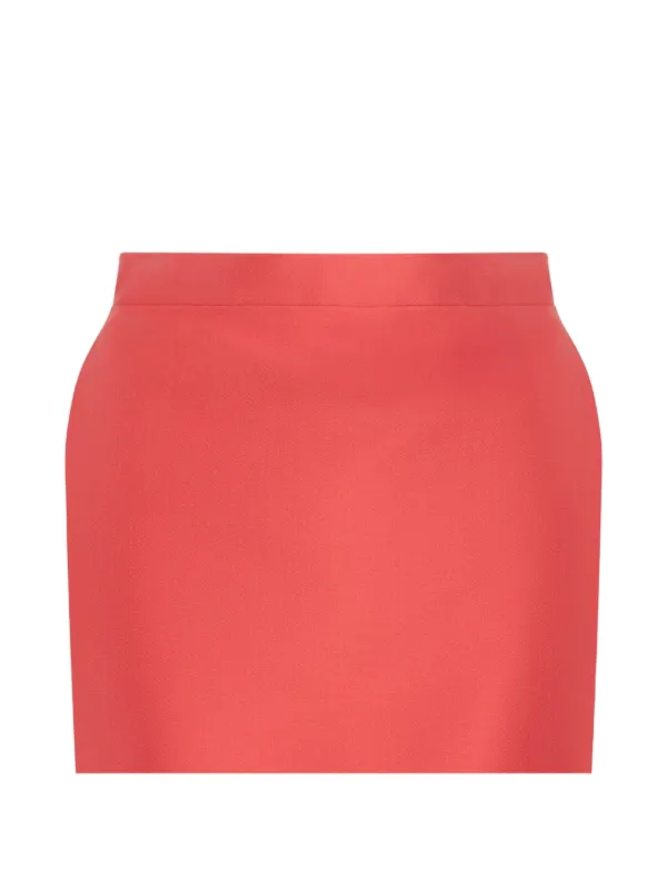 Violante Nessi Dorothy Panelled Mini Skirt in Red