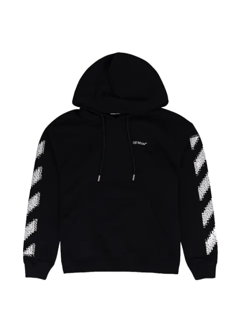Off-White pixel diag skate hoodie
