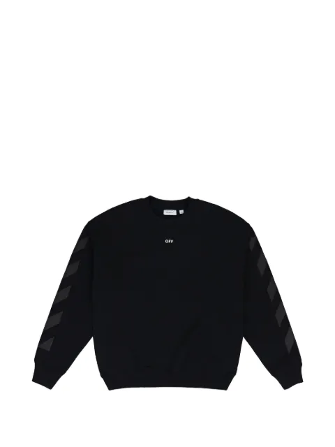 Off-White diagonal crewneck sweatshirt