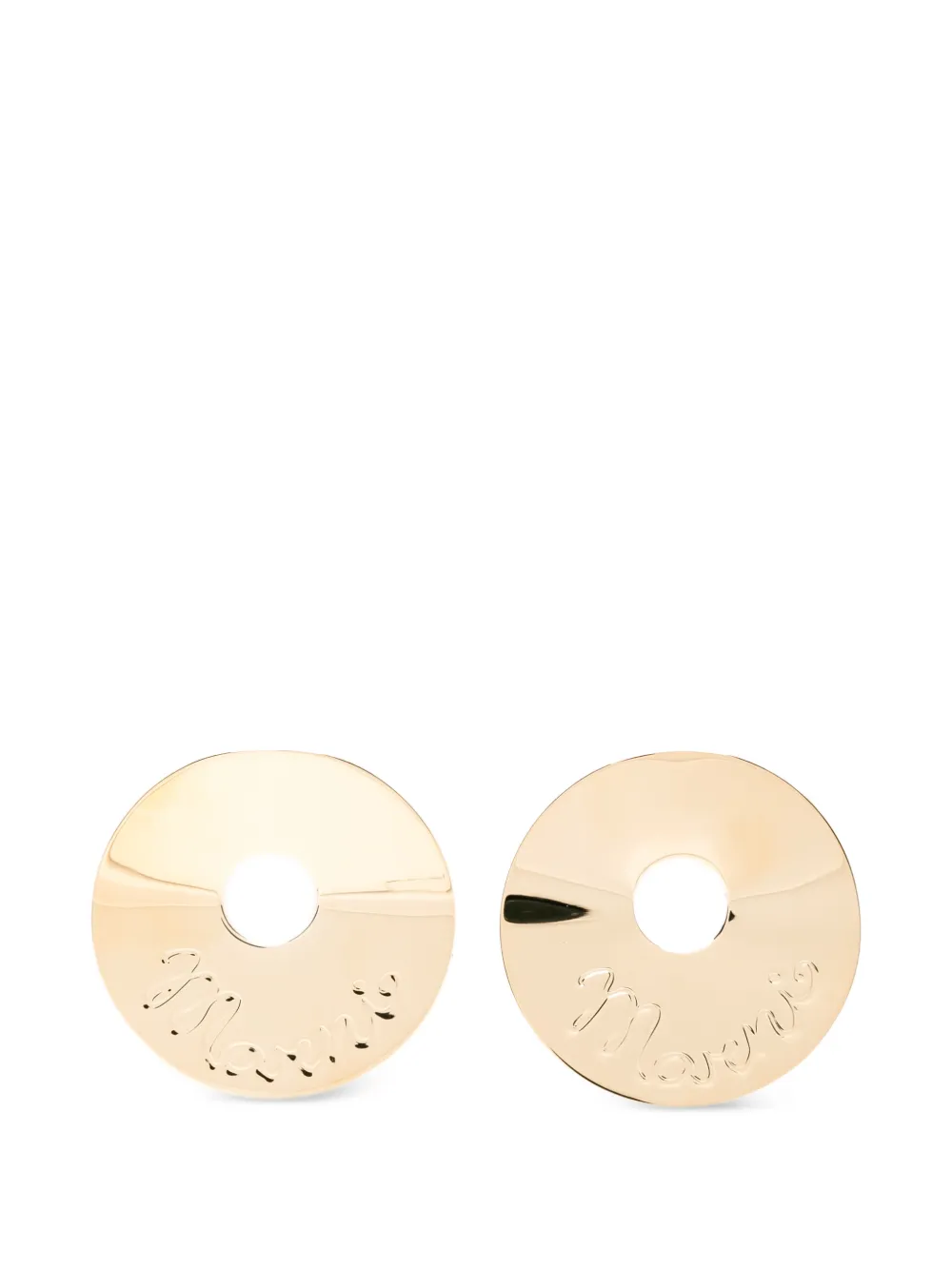 Marni cutout stud earrings - Oro