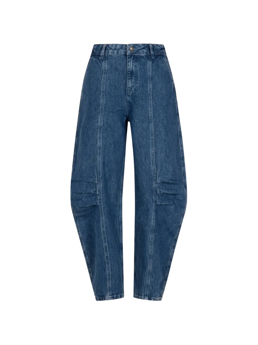 ROTATE BIRGER CHRISTENSEN seam-detail pleated jeans - Blu